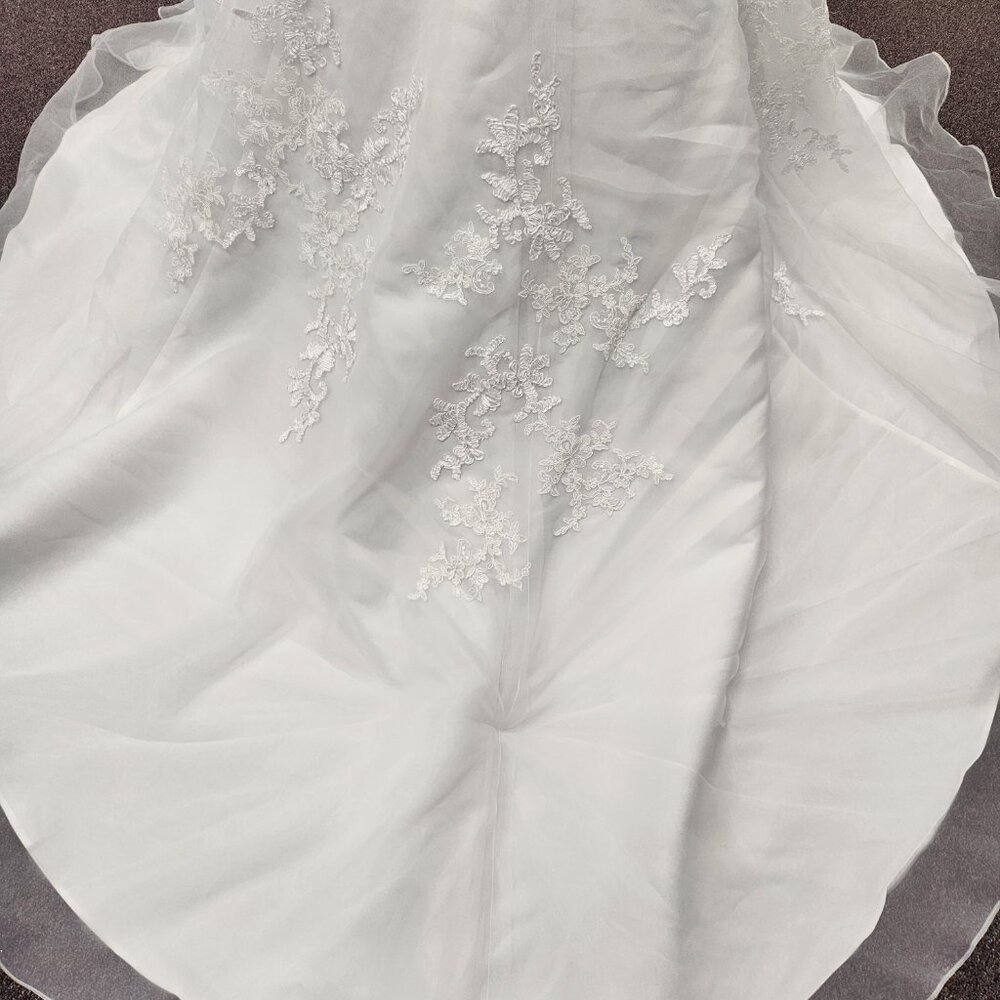 Mary's Bridal 6220 White Size 6 Bridal Gown/WeddingDress - Picture 7 of 9